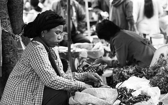 Street market - Kengtung