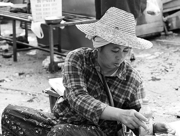 Street market - Kengtung