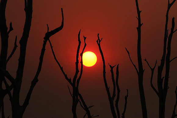 Sunset - Lake Kaiiba - Matusadona NP