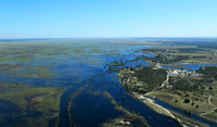 Flying over Zambia
