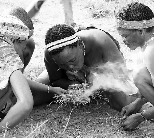 Bushmen junxwazy - Makgadikgadi