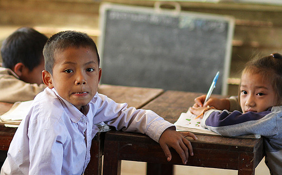 In a classroom