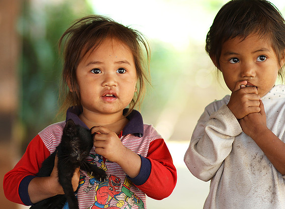 Kamu ethnic group at Muang La
