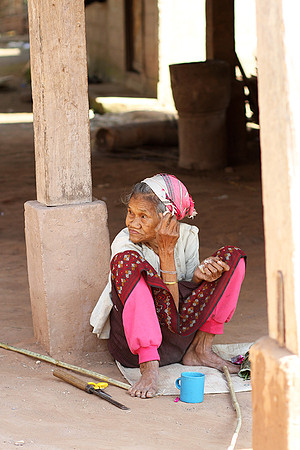 Kamu ethnic group at Muang La