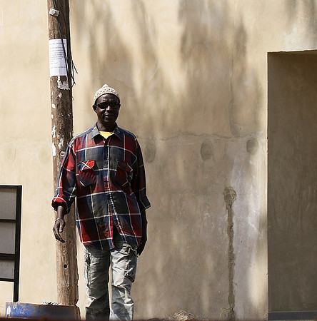 In the main street of Nianing - Senegal