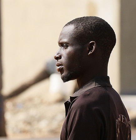 In the main street of Nianing - Senegal