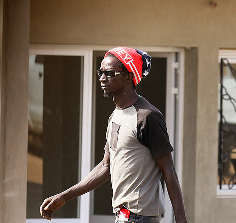 In the main street of Nianing - Senegal