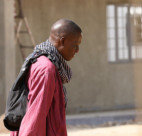 In the main street of Nianing - Senegal