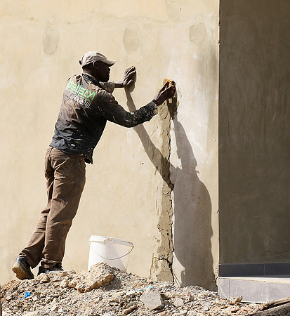 In the main street of Nianing - Senegal