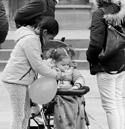 France : in front of the cathedral