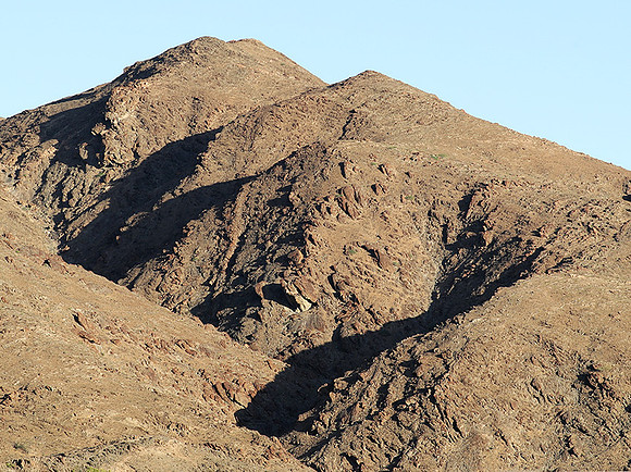 Faces in rocks - Skeleton Coast