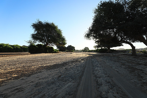 Hoanib river bed - Skeleton coast