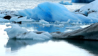 Glacial lagoon  Iceland