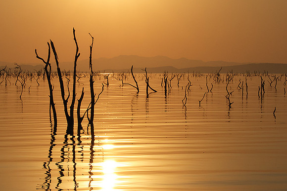 Lake Kariba - sunset