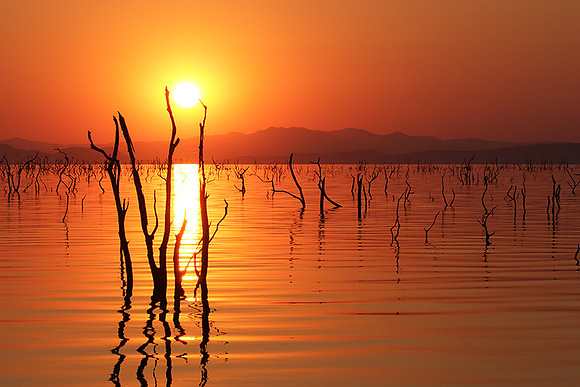 Lake Kariba - sunset