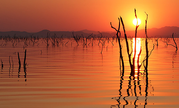 Lake Kariba - sunset