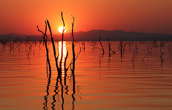 Lake Kariba - sunset