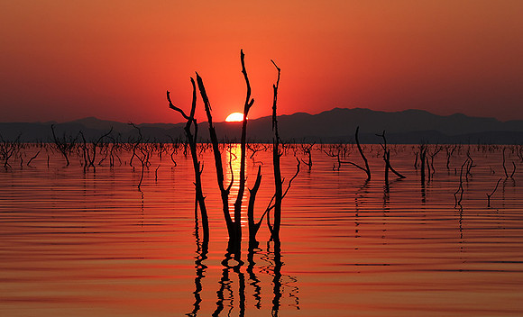 Lake Kariba - sunset
