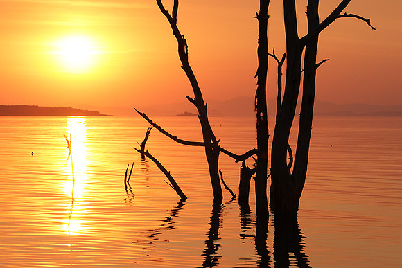Lake Kariba - sunset