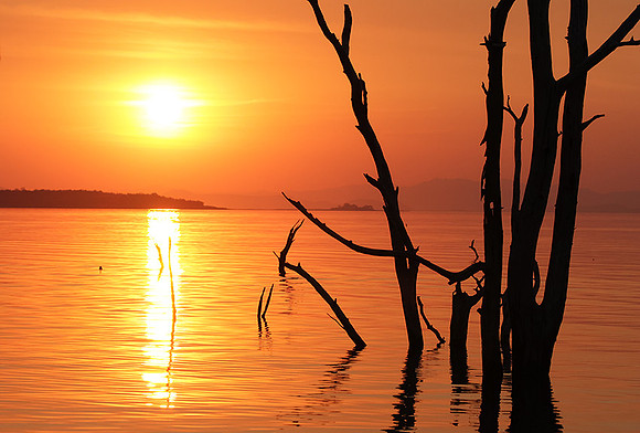 Lake Kariba - sunset