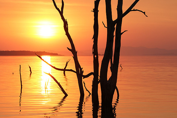 Lake Kariba - sunset