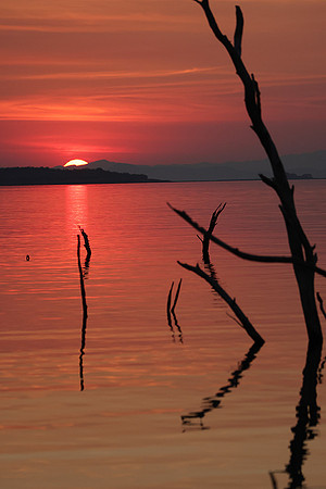 Lake Kariba - sunset