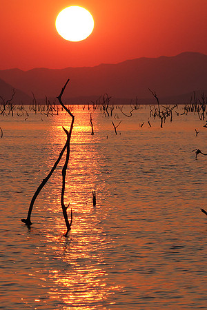 Lake Kariba - sunset