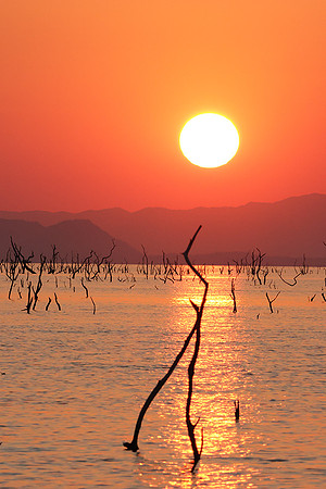 Lake Kariba - sunset