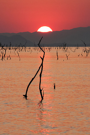 Lake Kariba - sunset