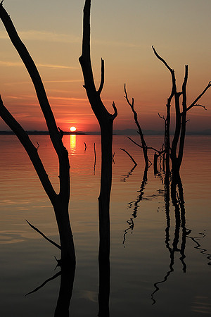 Lake Kariba - sunset