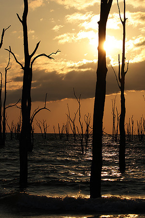 Sunrise - lake Kariba