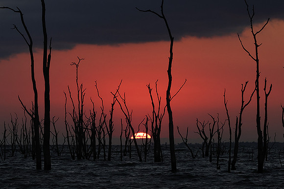 Sunrise - lake Kariba