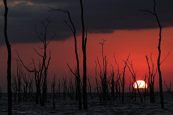 Sunrise - lake Kariba