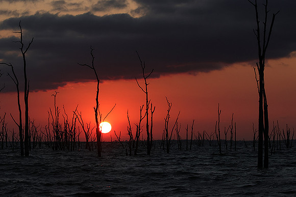 Sunrise - lake Kariba