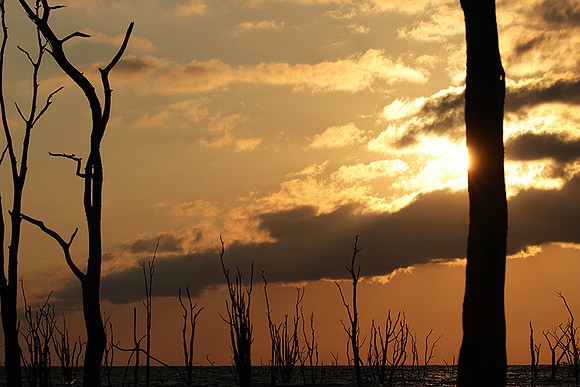 Sunrise - lake Kariba