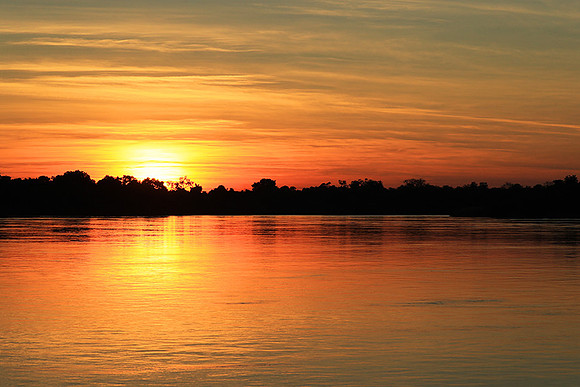 Sunset at Livingstone