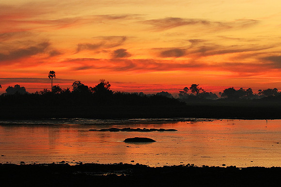 Sunrise - Abu concession - Okavango