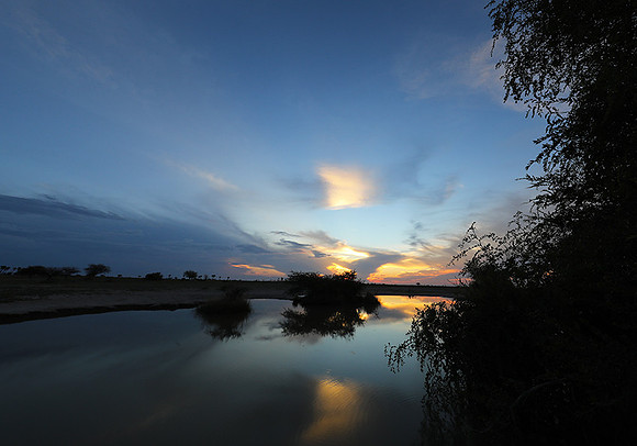 Sunset - Makgadikgadi