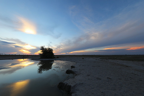Sunset - Makgadikgadi