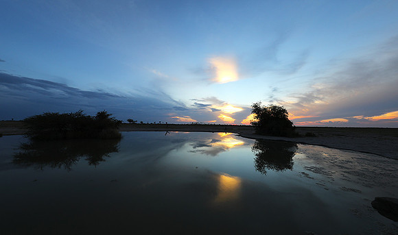 Sunset - Makgadikgadi