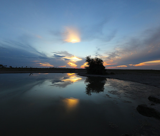 Sunset - Makgadikgadi