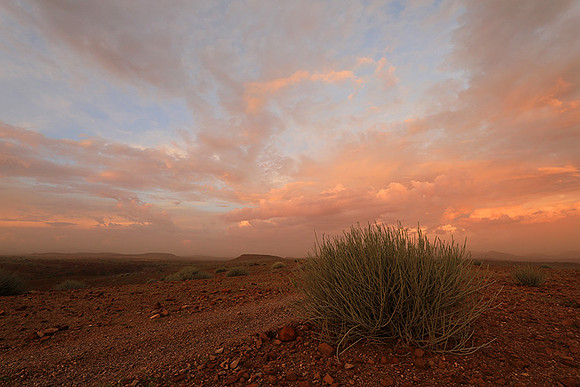 Sunset over Palmwag