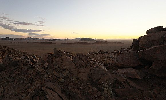 Sunset - Sossusvlei - Namib desert