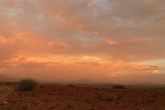 Sunset over Palmwag