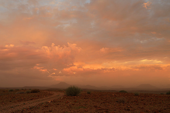 Sunset over Palmwag