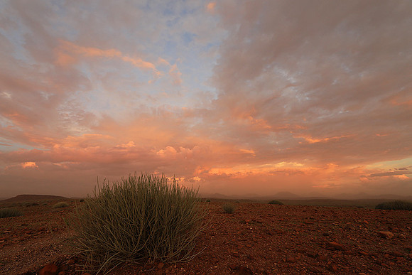 Sunset over Palmwag