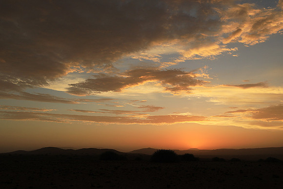 Sunset - Palmwag
