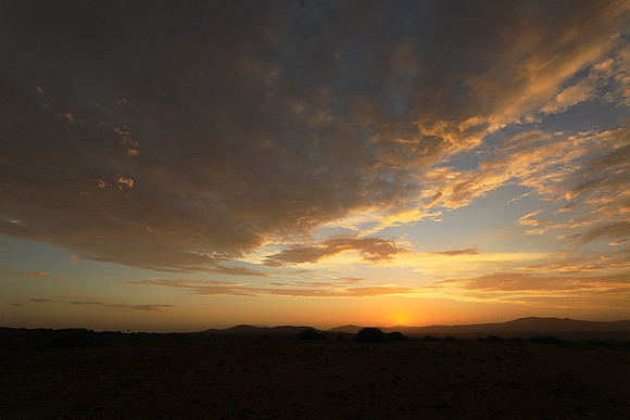Sunset - Palmwag
