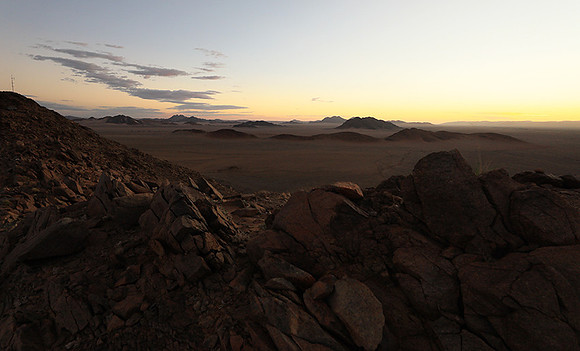 Sunset - Sossusvlei - Namib desert