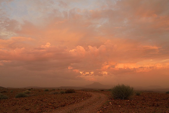 Sunset over Palmwag